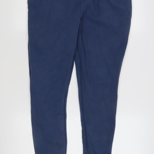River Island Men's Blue Joggers, Size M, Casual Style