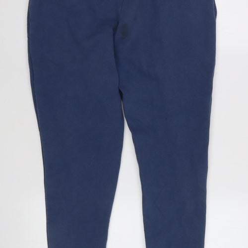 River Island Men's Blue Joggers, Size M, Casual Style