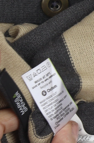Marks and Spencer Women Beige 10 Tunic Jumper