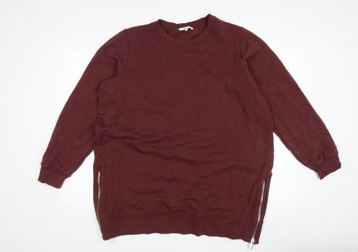 Next Women's Red Pullover Sweatshirt, XL