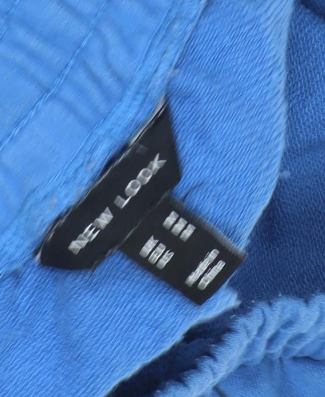 New Look Blue Women's Shorts - Size M, Casual Style