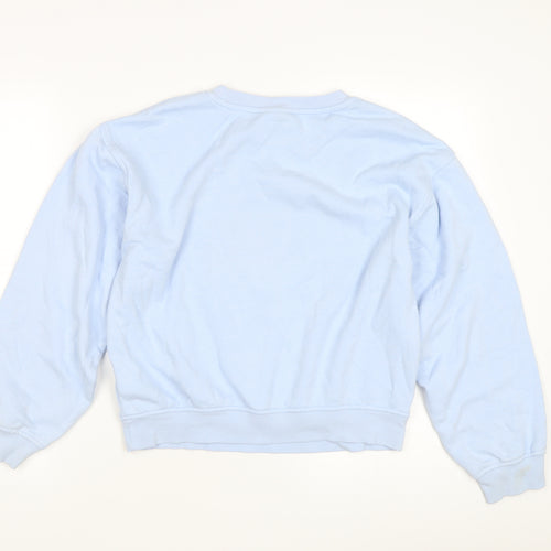H&M Women's Blue Sweatshirt, 2XS, Casual Pullover