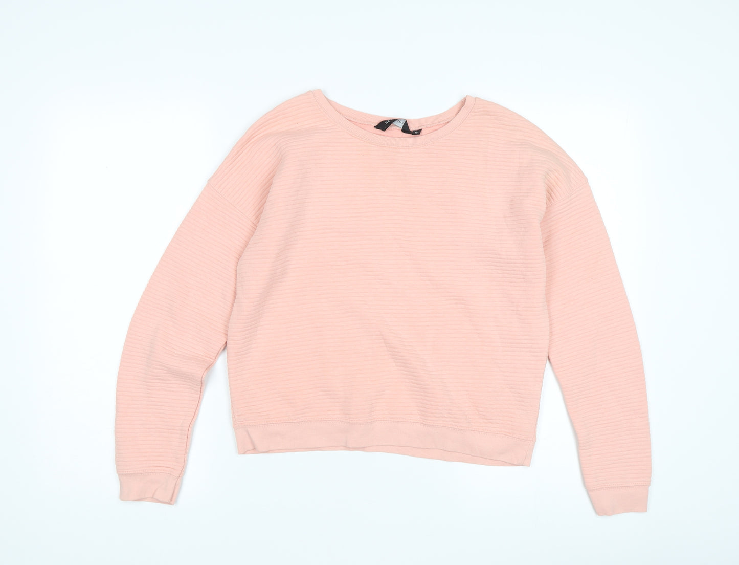 New Look Women's Pink Pullover Sweatshirt Size 10