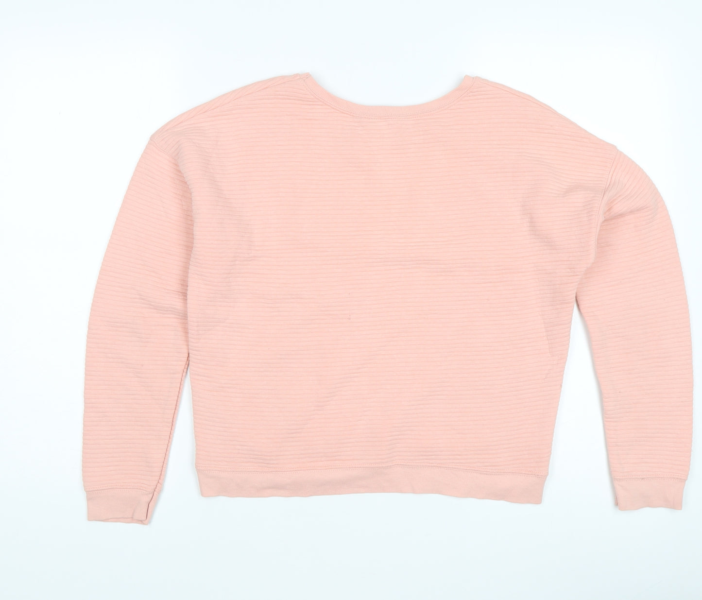 New Look Women's Pink Pullover Sweatshirt Size 10