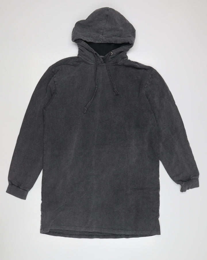 Nasty Gal Grey Women's Size 8 Cotton Pullover Hoodie