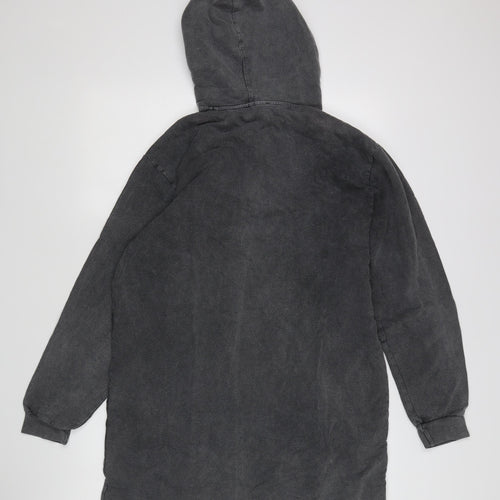 Nasty Gal Grey Women's Size 8 Cotton Pullover Hoodie