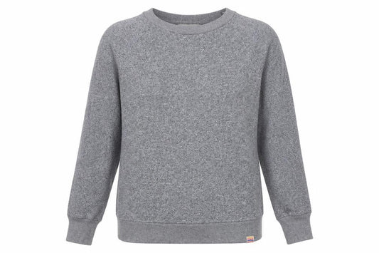 Front view of Next Grey women’s pullover sweatshirt, size UK 14