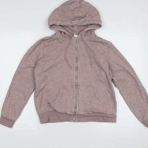H&M Women’s Pink Full Zip Hoodie Size M