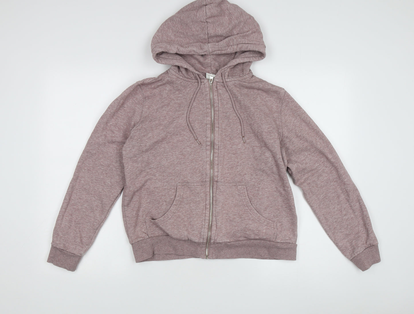 H&M Women’s Pink Full Zip Hoodie Size M