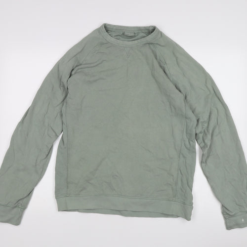 John Lewis Women's Green Pullover Sweatshirt Medium
