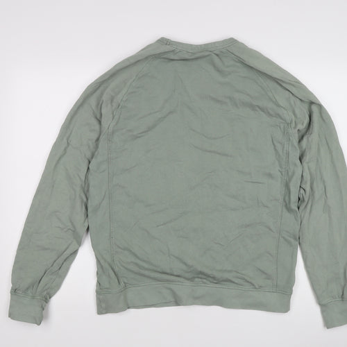 John Lewis Women's Green Pullover Sweatshirt Medium