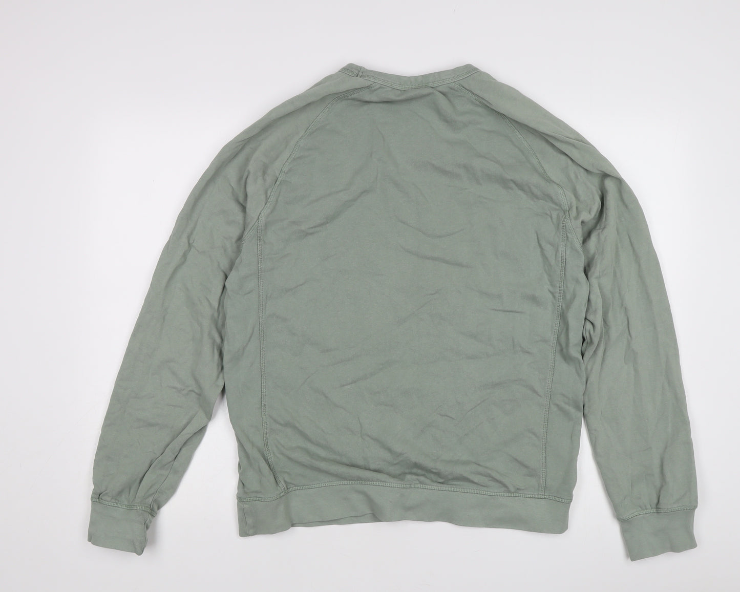 John Lewis Women's Green Pullover Sweatshirt Medium