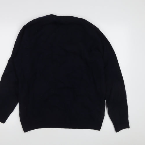 Lincoln Men's Black Pullover Jumper - Size L