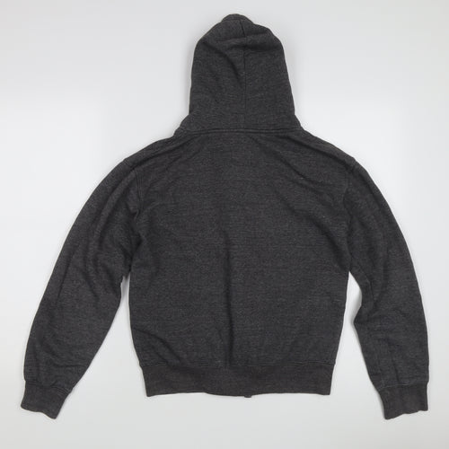 Malibu Women's Grey Full Zip Hoodie Size L