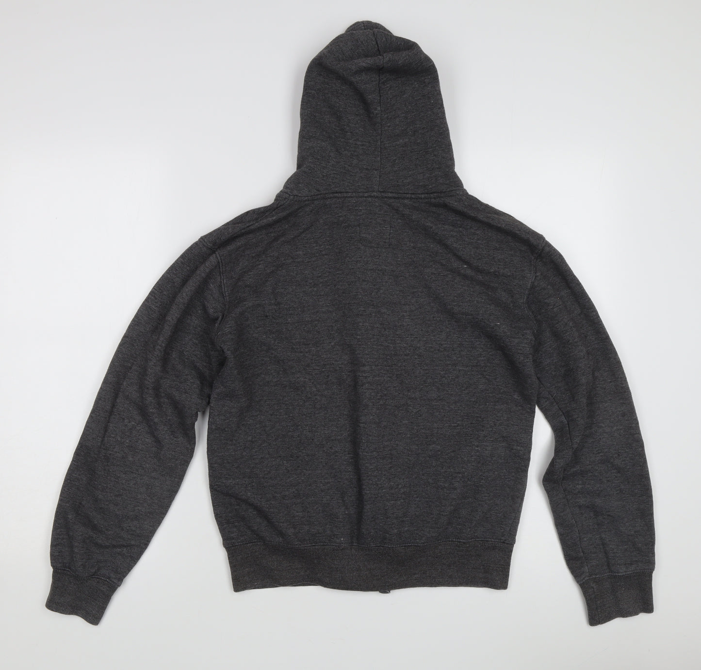 Malibu Women's Grey Full Zip Hoodie Size L