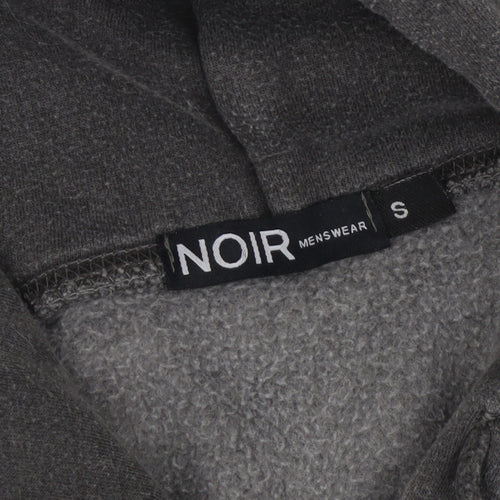 Noir Menswear Unisex Hoodie Black S Pullover Graphic