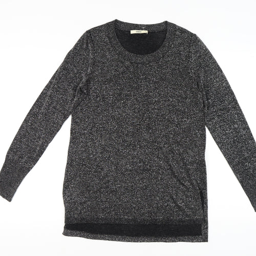 Oasis Women's Black Pullover Jumper, M, Round Neck