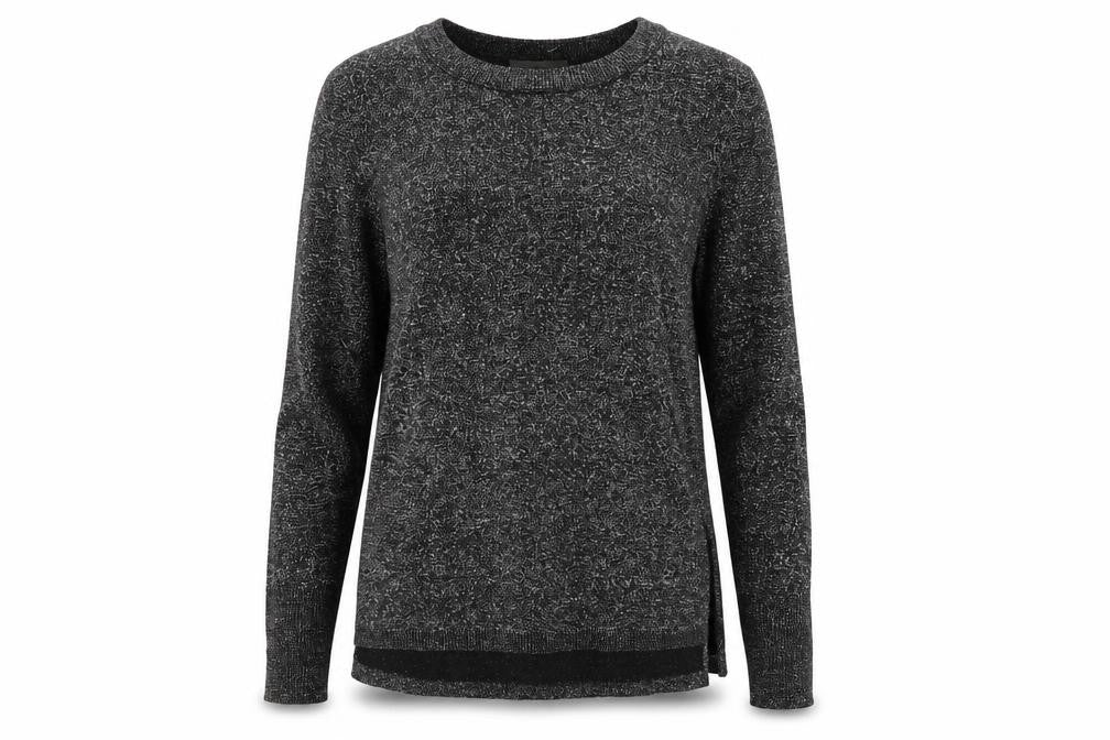 Front view of Oasis Women's Black jumper, M, Round Neck