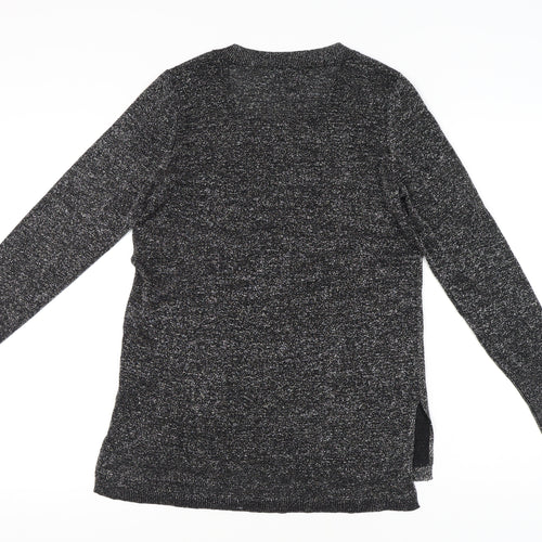 Oasis Women's Black Pullover Jumper, M, Round Neck