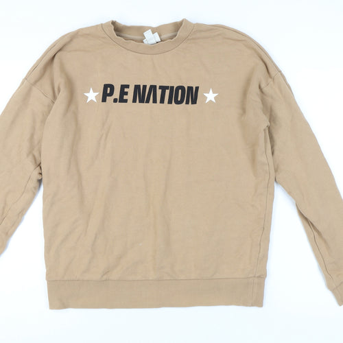 P.E Nation x H&M Beige Men's Sweatshirt M