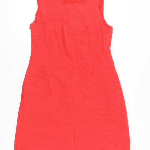 Banana Republic Women's Red Sheath Dress Size 6