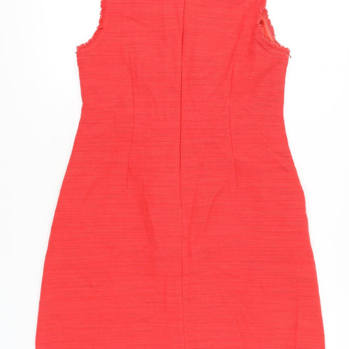 Banana Republic Women's Red Sheath Dress Size 6