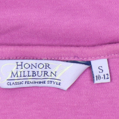 Honor Millburn Women's Pink Short Sleeve T-Shirt S