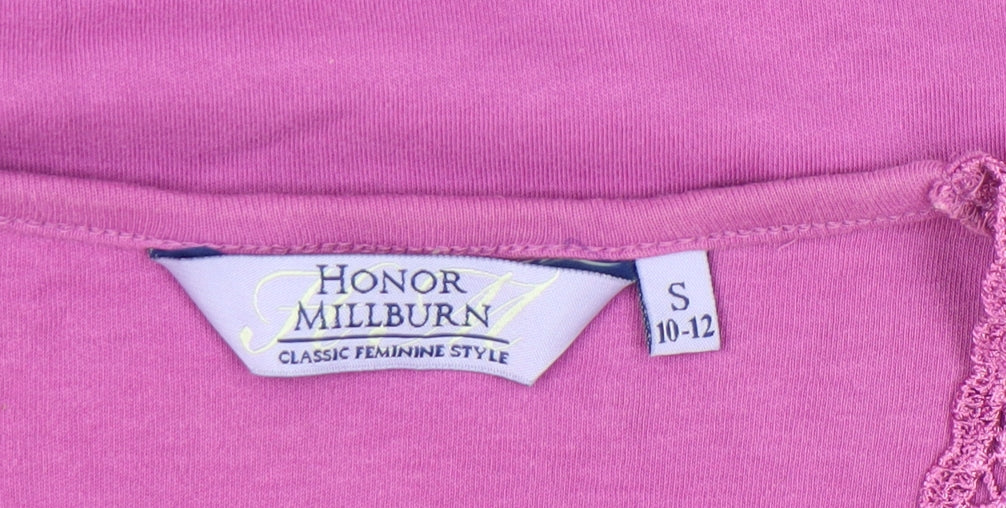 Honor Millburn Women's Pink Short Sleeve T-Shirt S