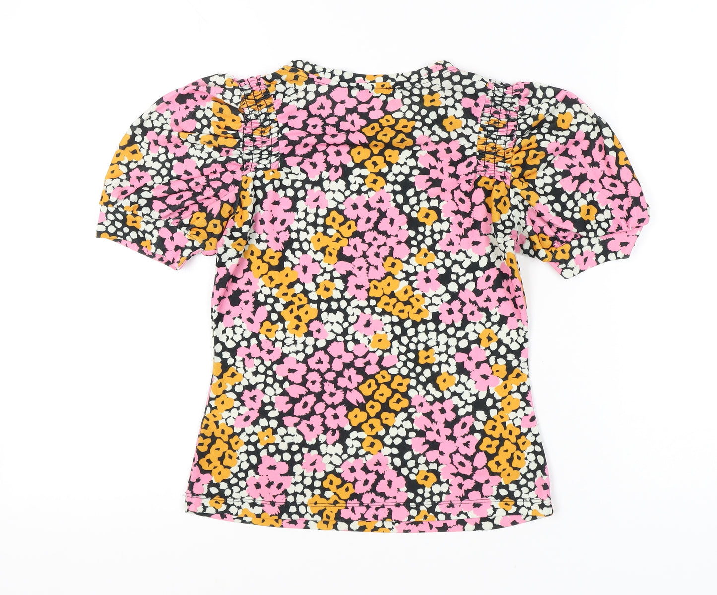 Warehouse Women's Multicoloured Floral Top Size 8