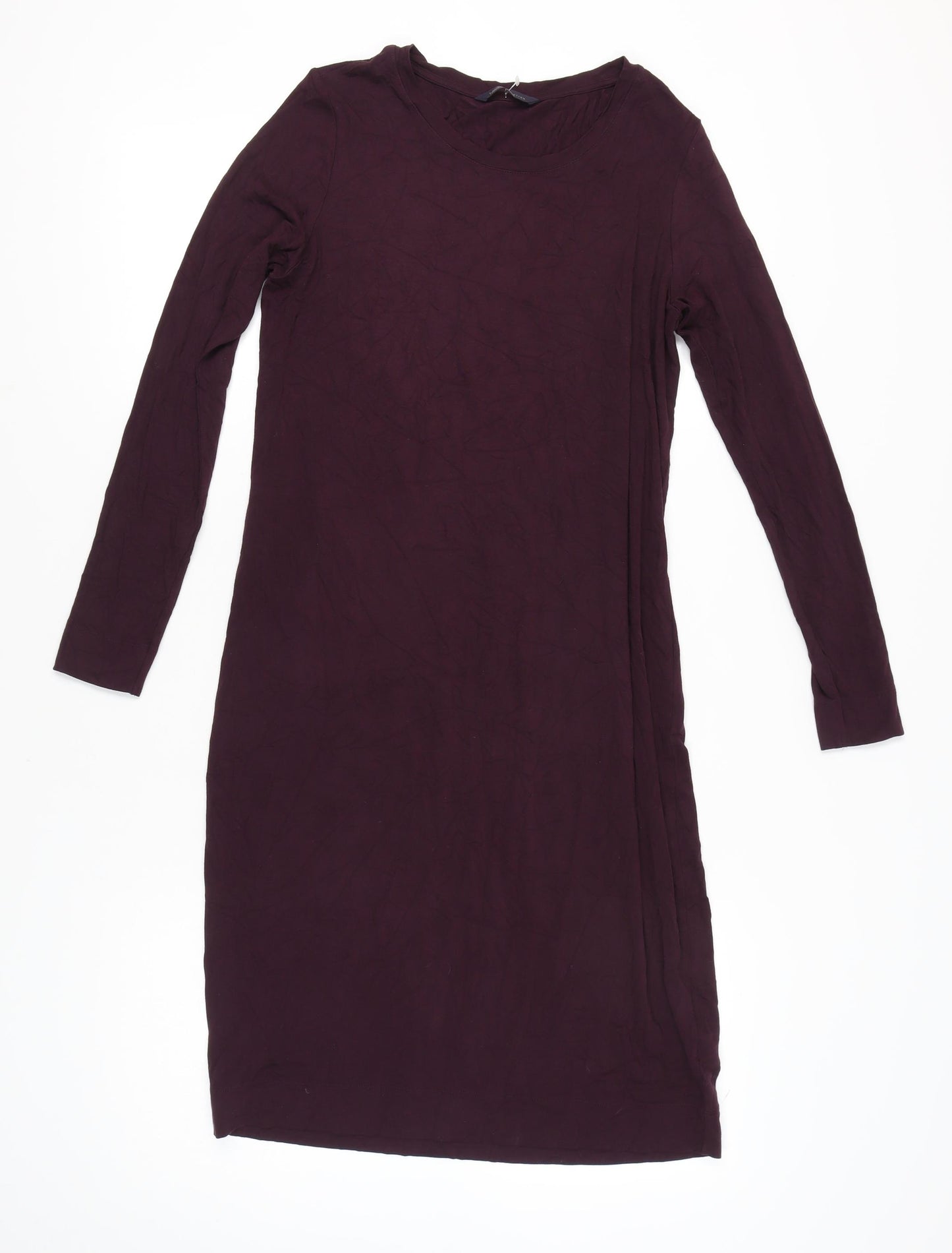 Marks and Spencer Women Purple Long Sleeve Dress