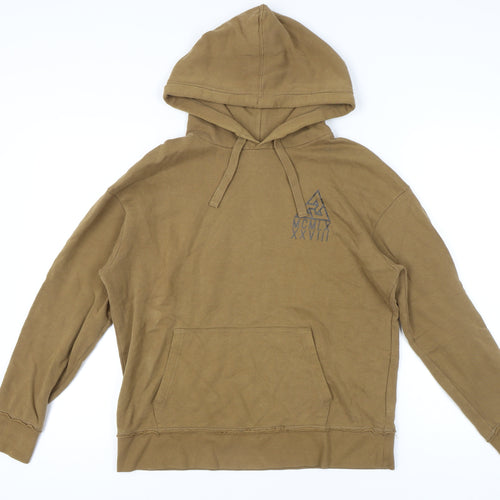River Island Men's Brown S Pullover Hoodie