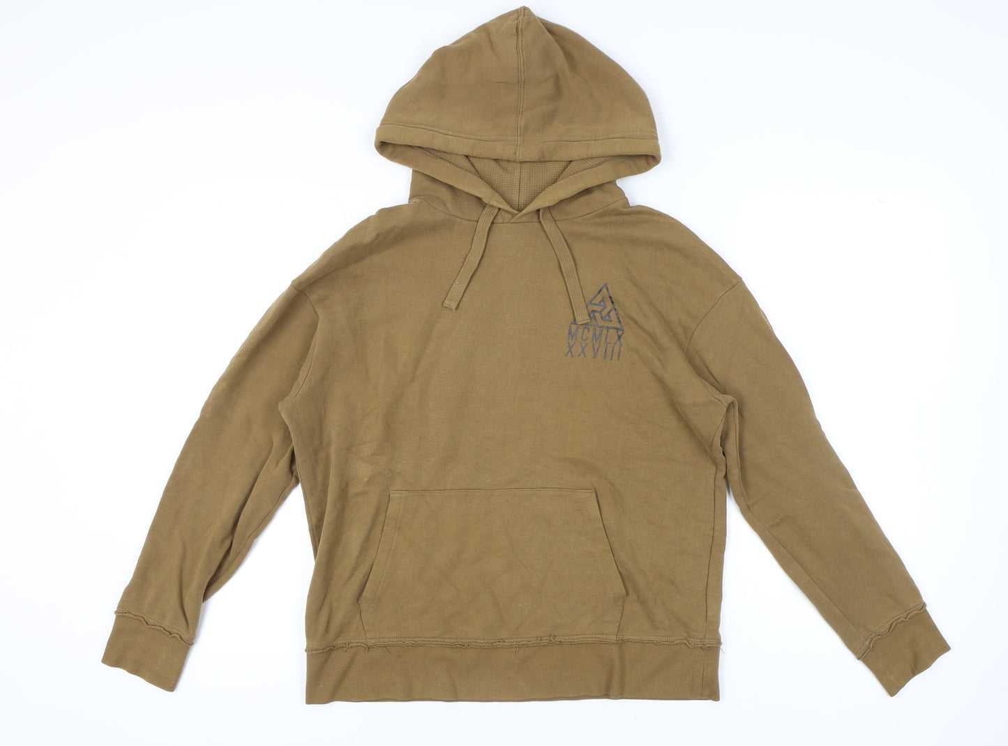 River Island Men's Brown S Pullover Hoodie