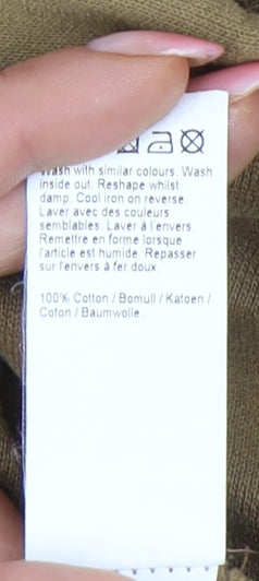 River Island Men's Brown S Pullover Hoodie