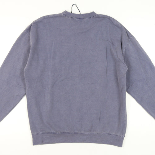 Hoxton Chic Men's Blue Ski Sweatshirt, Size S, Pullover