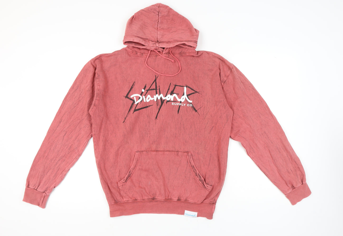 Diamond Supply Co. Men's Red Pullover Hoodie M