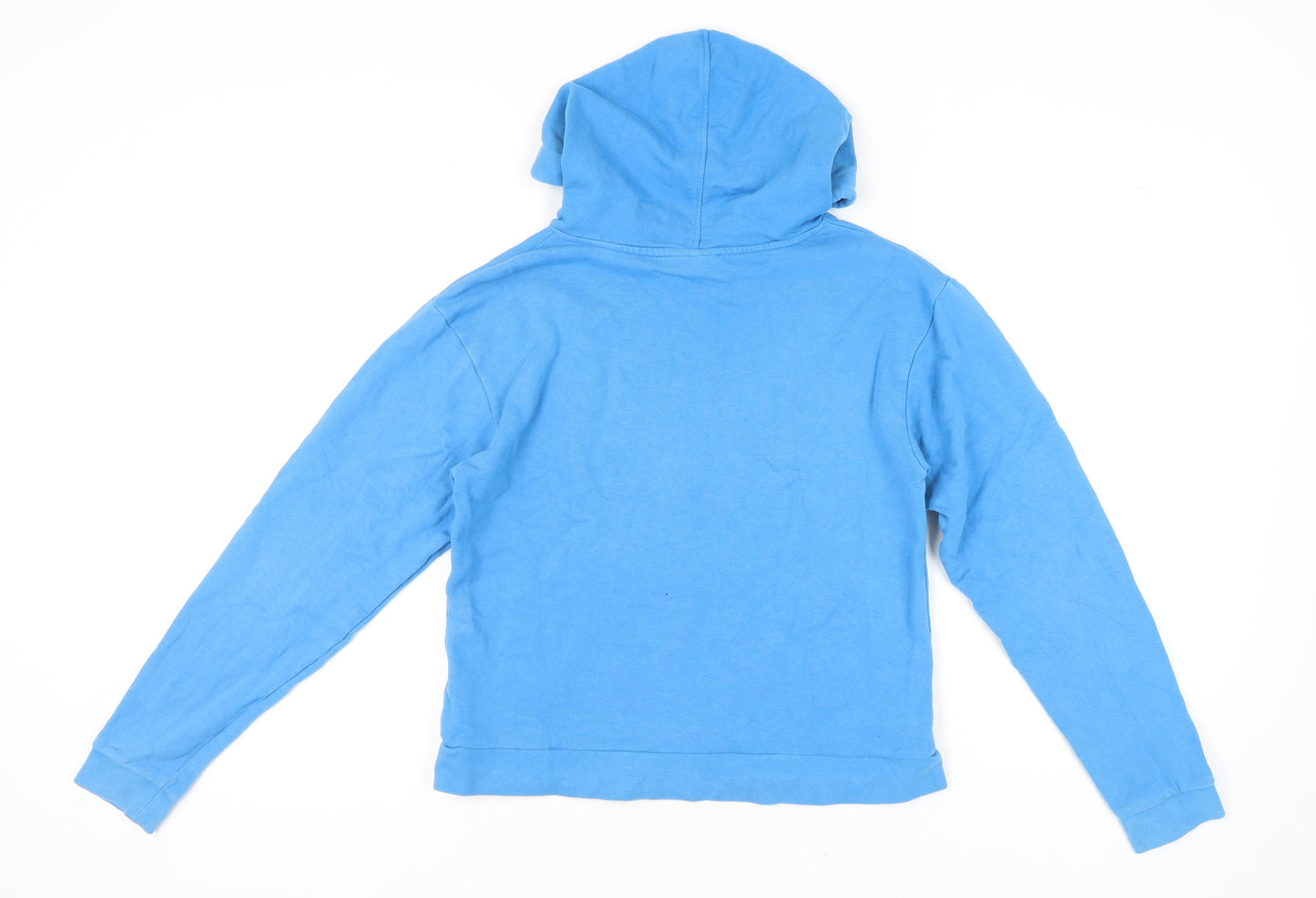 Topshop Women's Blue Pullover Hoodie UK 10