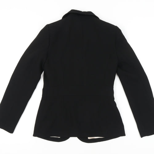 Papaya Women's Black Blazer, Size 8, Single Breasted