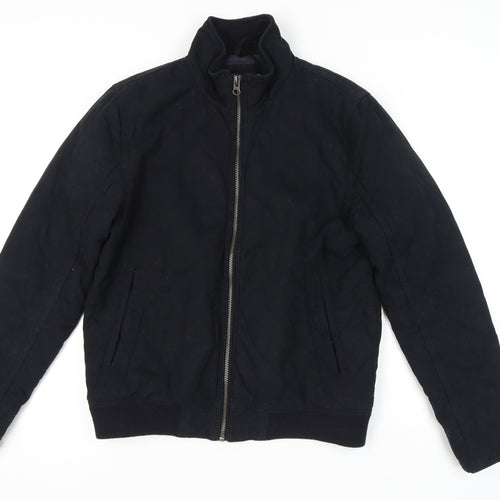 Matalan Men's Black Basic Jacket, Size M, Casual Wear