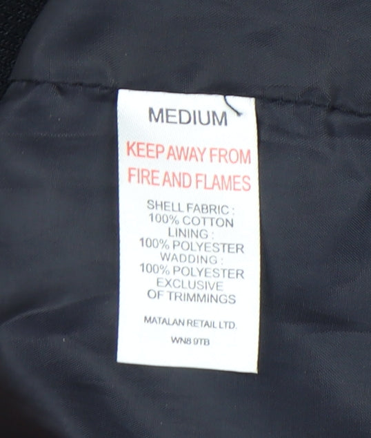 Matalan Men's Black Basic Jacket, Size M, Casual Wear