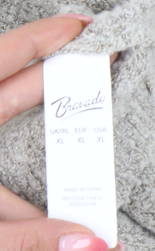 Bravado Women's Grey Pullover Jumper XL