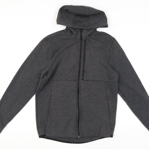 H&M Sport Men's Grey Full Zip Hoodie Size M