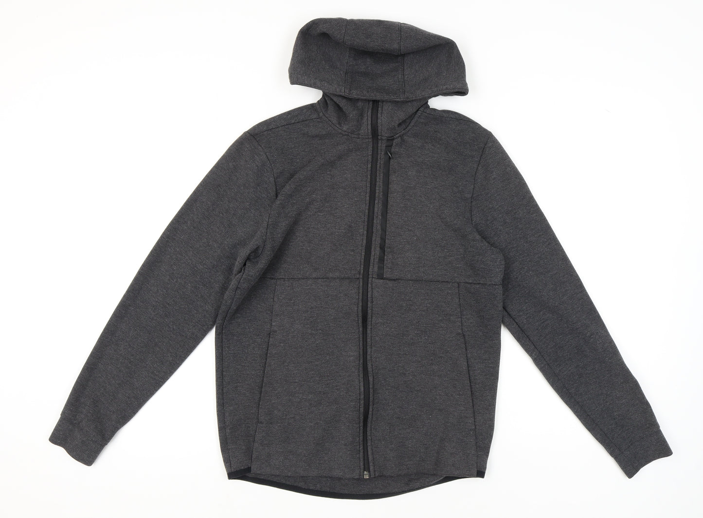 H&M Sport Men's Grey Full Zip Hoodie Size M