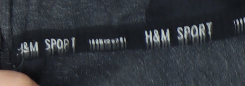 H&M Sport Men's Grey Full Zip Hoodie Size M