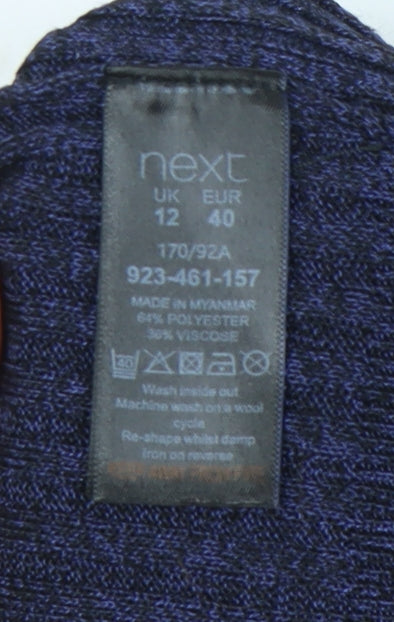 Next Women's Blue V-Neck Pullover Jumper