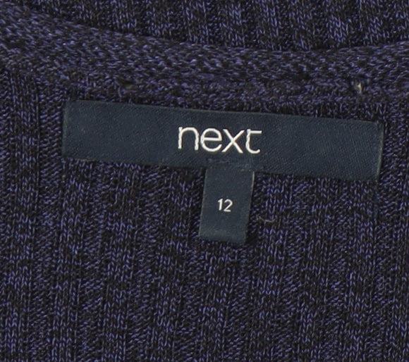Next Women's Blue V-Neck Pullover Jumper