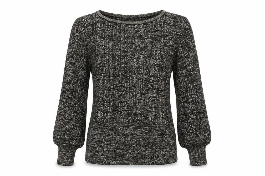 Front view of Marks & Spencer Women’s Black jumper S