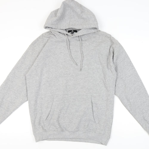 Missguided Women's Grey Pullover Hoodie M Casual