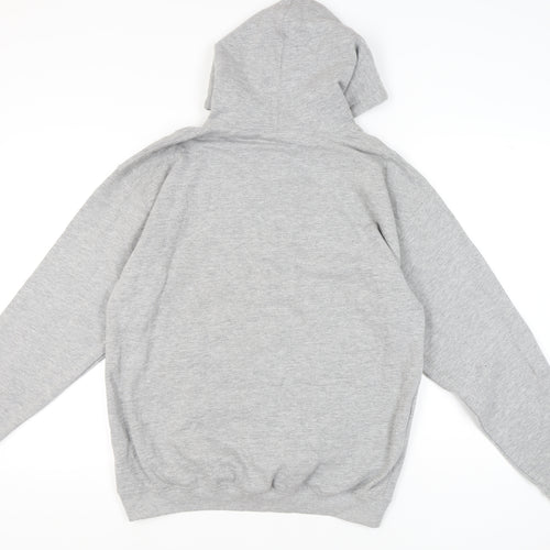 Missguided Women's Grey Pullover Hoodie M Casual