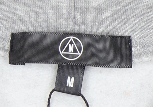 Missguided Women's Grey Pullover Hoodie M Casual