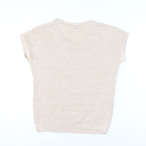 Dorothy Perkins Women's Beige Pullover Jumper Size 12